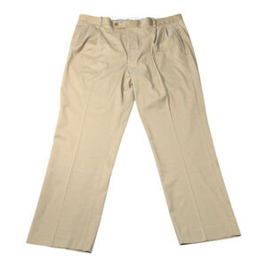 Daniel Cremieux Signature Collection Men's Beige Dress Pants EUC Size 38 x 30